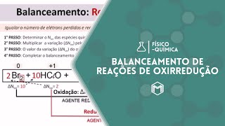 SLIDES  Balanceamento de Reações de Oxirredução [upl. by Nibas247]