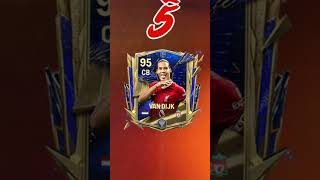 Top 10 CB in FC Mobile 24 Update TOTS shorts fcmobile [upl. by Gerg]