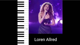 Loren Allred  Over The Rainbow AGT Fantasy League 2024 SemiFinals Vocal Showcase [upl. by Fidelio]