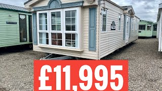 Off site static caravan for sale Scotland UK wide delivery available Willerby Vogue 38x12 2 bedrooms [upl. by Edialeda]