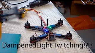 Emax 2205 DampenedLight Motor Yaw Twitch Issue [upl. by Ojyllek593]