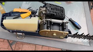 Petrol Hedge Trimmer Trigger Refit [upl. by Ingar]