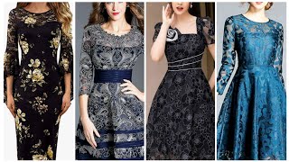 50 most stylish and gorgeous evening sheath cocktail party wear dresses for womens [upl. by Goldarina857]