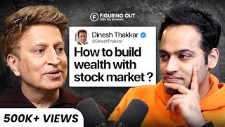 Stock Market Money Making Secrets Investment amp Rich Life  Dinesh Thakkar  FO202 Raj Shamani [upl. by Dnarb]