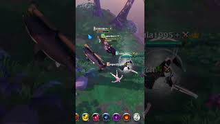 EXPERIENTE PLAYR VS NOVATOS ALBION ONLINE BEAR PAWS albionpvp albion albiononline shots [upl. by Kcirdnekal]