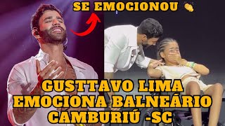 Gusttavo Lima em Balneário Camboriú  SC com muita EMOÇÃO arrasta MULTIDÃO de fãs [upl. by Apicella]