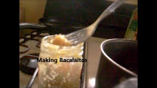 Making bacalaitos [upl. by Akli]