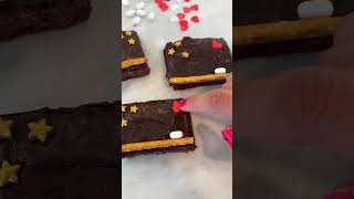 Brownie Chalkboards 👩‍🏫 bakingrecipes momlifehacks easybake brownies dessertrecipes baking [upl. by Doralia]