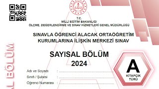 LGS 2024 FEN BİLİMLERİ SORU VE CEVAP ANAHTARI lgs2024 2024LGS lgssoruları [upl. by Vivianna]