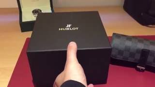 Hublot Big Bang Evolution Unboxing [upl. by Alithea]