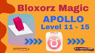 Bloxorz Magic  APOLLO Level 11  15  Block And Hole  Gameplay [upl. by Fortier270]