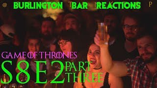 Game Of Thrones  Burlington Bar Reactions  S8E2 quotA Knight of the Seven Kingdomsquot Part 3 [upl. by Margaux615]