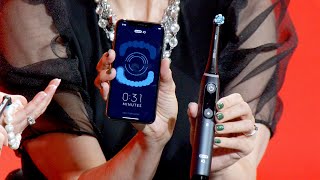 Oral Bs newest Smart Toothbrush full reveal live on stage [upl. by Sharona]