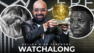 Ballon Dor 2024 Ceremony Live Watchalong MenaceAndMonk FootballWDaksh [upl. by Einafit]