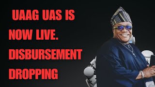 GIVING NIGERIANS A LIGHT SPRING UAAG UAS IS NOW LIVE DISBURSEMENT DROPPING funding disbursement [upl. by Aiotal321]