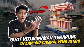 KEJA GILERR GAGAL KEDAI MAKAN TERAPUNG DISERBU RAMAI LAKU KERAS RESTORAN MEWAH [upl. by Flight51]