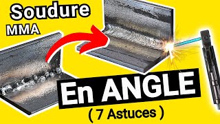 ☑️ Souder en Angle à LArc MMA  7 ASTUCES pour réussir [upl. by Okir]