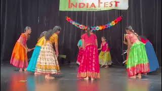 Kolattam Performance  India Fest [upl. by Leshia]