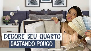 Dicas para decorar o seu quarto gastando pouco  Larissa Reis Arquitetura [upl. by Isabella83]