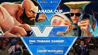 SFV DNG  Itabashi Zangief vs Liquid  NuckleDu Canada Cup 2017 Top 8  CPT2017 [upl. by Enelegna]