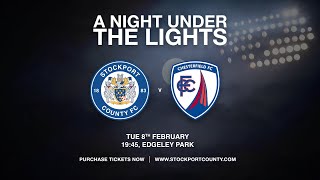 County Vs Chesterfield  A Night Under The Lights  Tue 8th Feb [upl. by Marchese151]