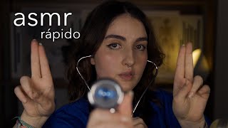 asmr en español  TEST de nervios CRANEALES  ASMR para dormir profundo rápido [upl. by Ahsekyw750]