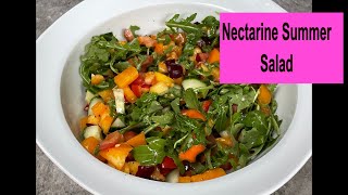 Nectarine Summer salad [upl. by Chun474]