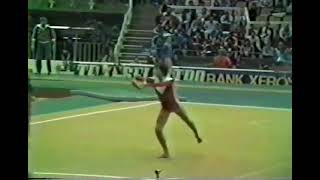 Albina Shishova URS FX PT 1983 World Championships [upl. by Kylila]