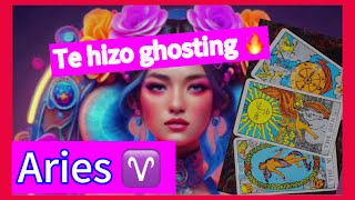 Aries 🔴TE HICIERON GHOSTING 🔥 [upl. by Ancel]