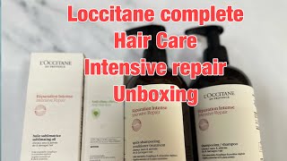 Loccitane complete Hair Care  intensive repair range [upl. by Nyved]