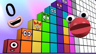 Numberblocks Puzzle Step Squad 1 to 100 BIGGEST Standing Tall Learn to Count Numberblocks Numbers [upl. by Otipaga]