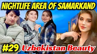 Uzbekistan Samarkand Nightlife  Samarkand to Tashkent  Uzbekistan Nightlife  Samarkand Vlog 2023 [upl. by Dranik]