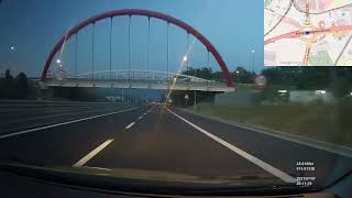 Italy Motorway A34 Villesse — Gorizia 2021 1x [upl. by Neural950]