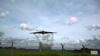 B52 Take off at very close quarters indeed [upl. by Evannia]