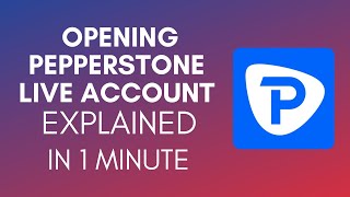 How To Open Pepperstone Live Account 2024 [upl. by Trygve]