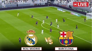 🔴En Vivo Real Madrid vs Barcelona I LaLiga Partido Completo Streaming Hoy eFootball Pes 21 [upl. by Azriel878]