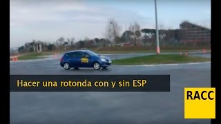 Hacer una rotonda con y sin ESP [upl. by Eanrahs]