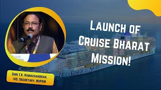 TK Ramachandra addressed the Launch of Cruise Bharat Mission [upl. by Nodnrb]