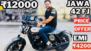 2024 JAWA 42 FJ New Update  All Model Price  EMI Down Payment Finance Details 🤫 42 fj [upl. by Oballa]