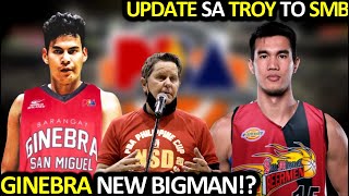 PBA UPDATES I GRABE GINEBRA BAGONG BIGMAN I TROY ROSARIO SA SMB [upl. by Halac]