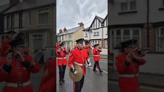 Lisburn Remembrance Sunday 2024 marchingband poppy [upl. by Aroda]