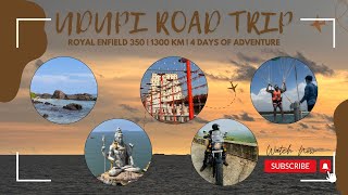 Udupi Road Trip on Royal Enfield Meteor 350  1300 KM  Complete Travel Guide  4 Days of Adventure [upl. by Nieberg]