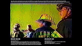 90030am  91853am  WTC1 Lobby  Raw Video by Jules Naudet  Sel Take 3 [upl. by Joappa]