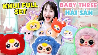 Khui FULL SET Baby Three Hải Sản  Nhân Phẩm Cực Cao Toàn Mắt Đẹp  Vê Vê Channel [upl. by Ettevram145]