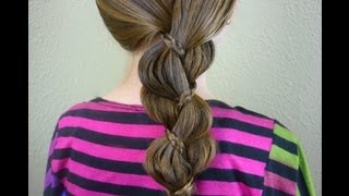 Unique quotBraid In A Braidquot Easy Hairstyles [upl. by Chadabe926]