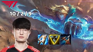 T1 Faker EZREAL Mid vs KT BDD SYNDRA [upl. by Evelc]