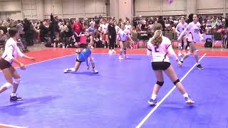 2024 Sunshine Volleyball Classic MSVC 13U Adidas Melanie vs Boss CLE 132 [upl. by Caritta]