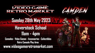 Video Game Retro Market Camden  28th May 2023 [upl. by Llerad477]