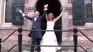 T Coronel trouwt in Naarden met Paulien Zwart [upl. by Lekcar315]