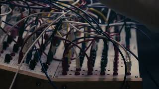 Late night patch  Teo Hoffmann on Serge Modular Paperface 50 [upl. by Towny]